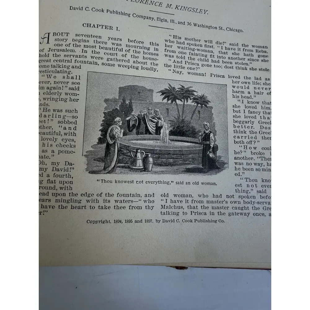 Titus: A Comrade Of The Cross 189-1897 - Revised Ed Florence KIngsley Christian